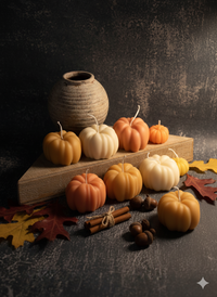 Autumn Pumpkin Candle | Hand-Poured Soy Wax