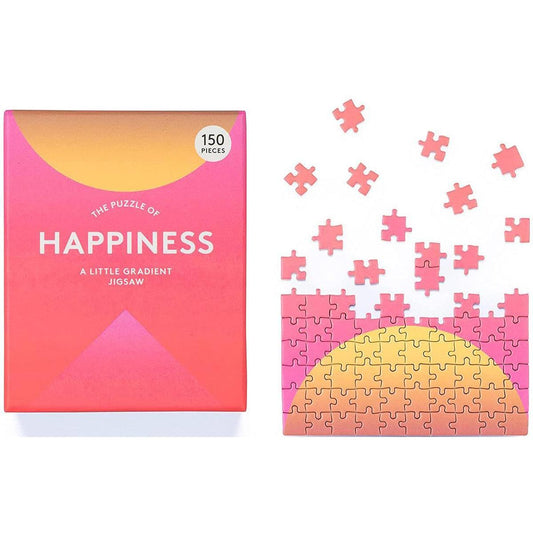 Happiness 150 Piece Mini Gradient Jigsaw Puzzle Laurence King
