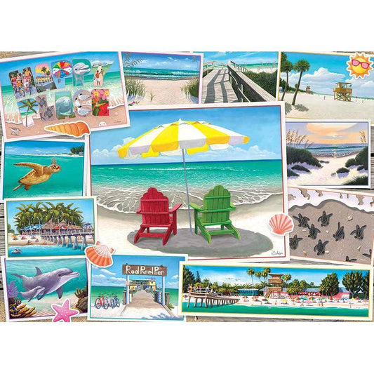 Happy Place 1000 Piece Jigsaw Puzzle Cobble Hill - BIG FRENCHIES