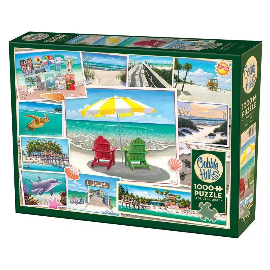Happy Place 1000 Piece Jigsaw Puzzle Cobble Hill - BIG FRENCHIES