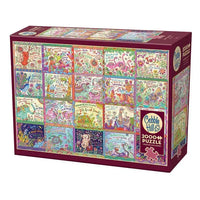 Happy Thoughts 2000 Piece Jigsaw Puzzle Cobble Hill - BIG FRENCHIES