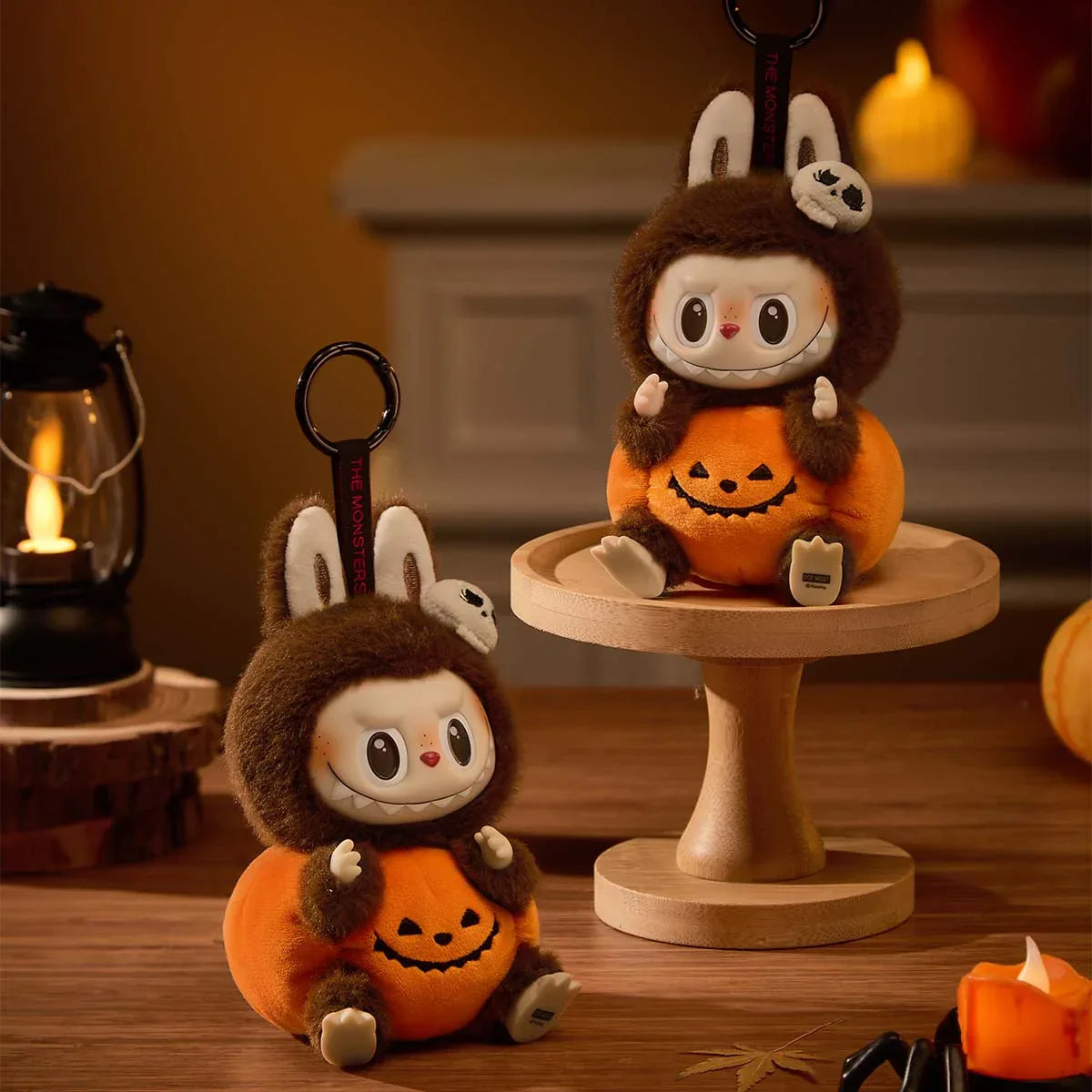 Happy Halloween Party Series-Sitting Pumpkin Vinyl Plush Pendant - BIG FRENCHIES