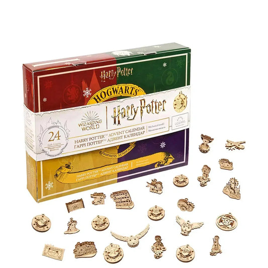 Harry Potter™ Advent Calendar Wood Model Kit UGEARS - BIG FRENCHIES