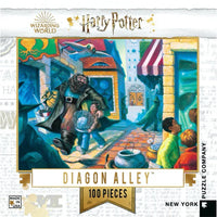 Harry Potter Diagon Alley 100 Piece Mini Jigsaw Puzzle NYPC - BIG FRENCHIES