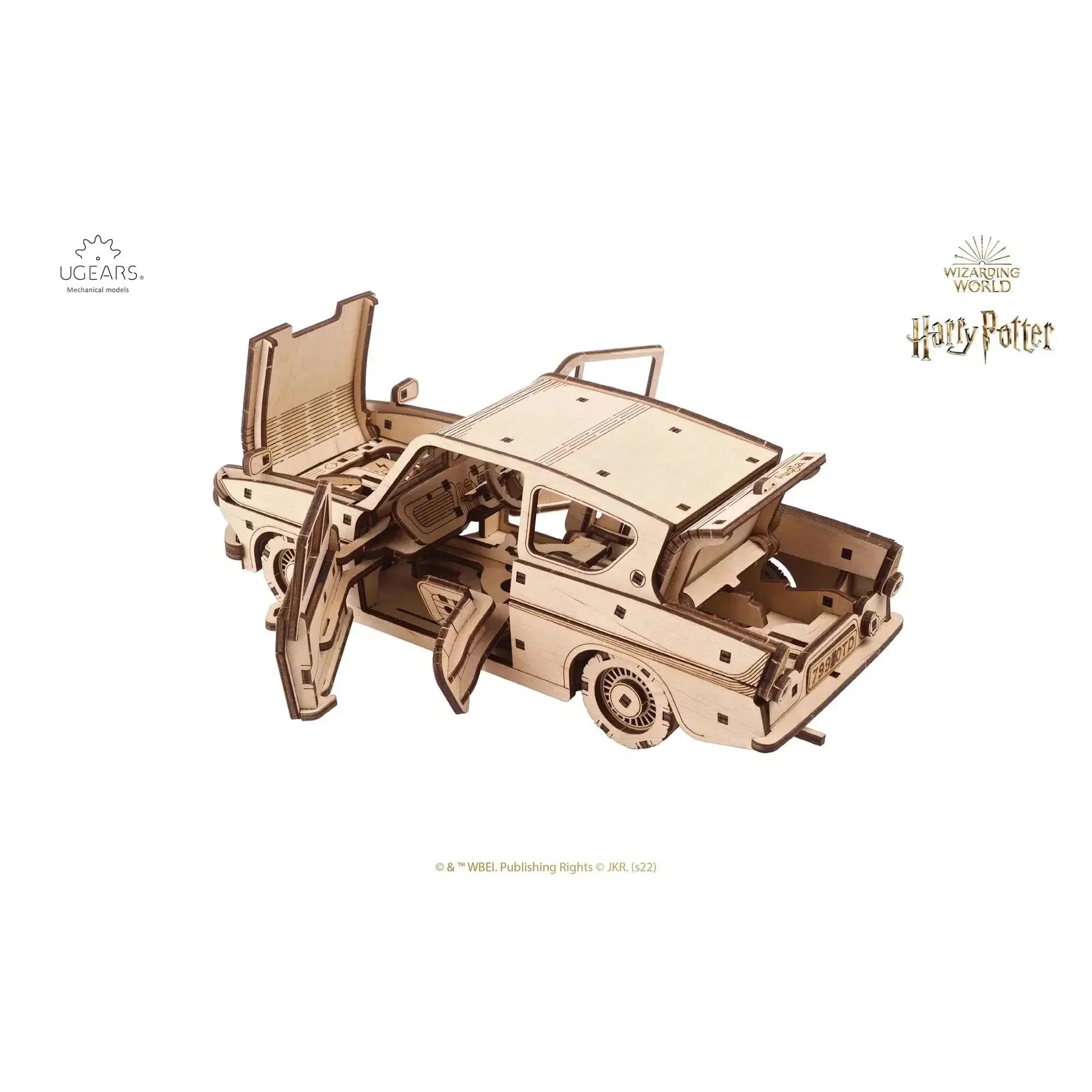 Harry Potter™ Flying Ford Anglia™ 3D Wood Model Kit UGEARS - BIG FRENCHIES
