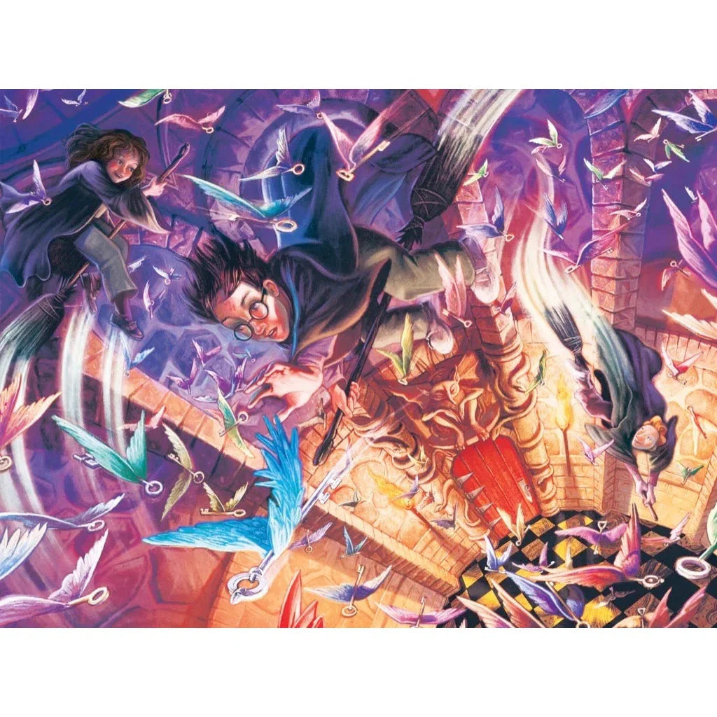 Harry Potter Flying Keys 1000 Piece Jigsaw Puzzle NYPC