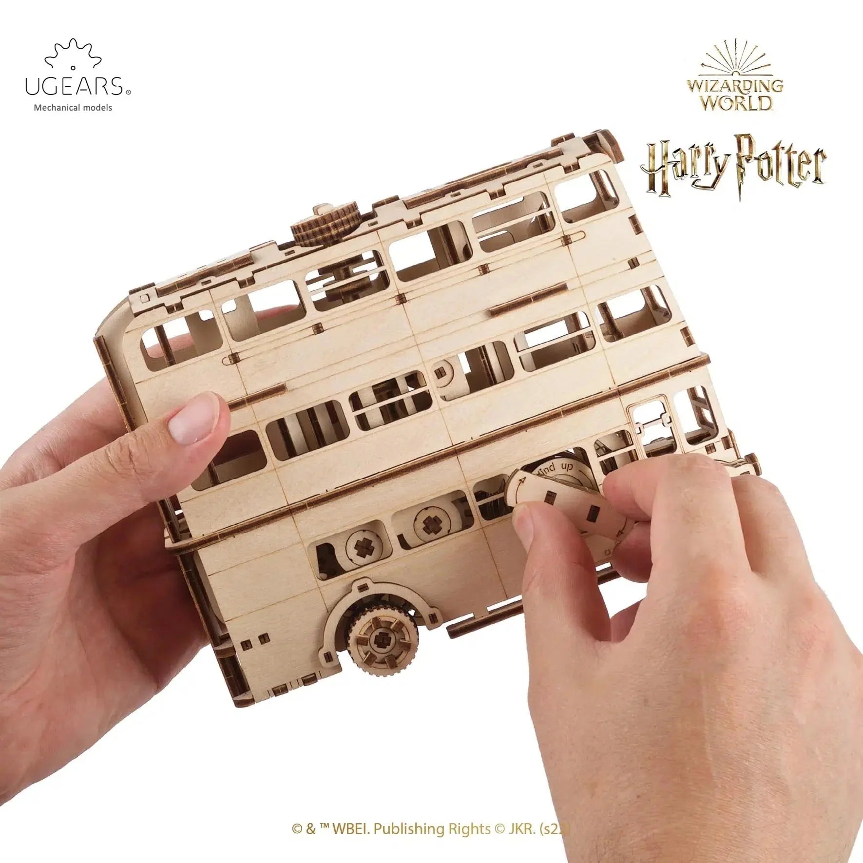 Harry Potter™ Knight Bus™ 3D Wood Model Kit UGEARS