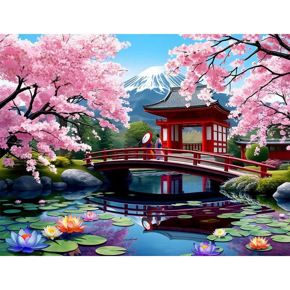 Haru in Japan 1000 Piece Jigsaw Puzzle Springbok