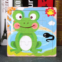 Wood Puzzles Children Adults Vehicle Puzzles Wooden Toys Learning Education Environmental Assemble Toy Educational Games For Baby and Kids - BIG FRENCHIES