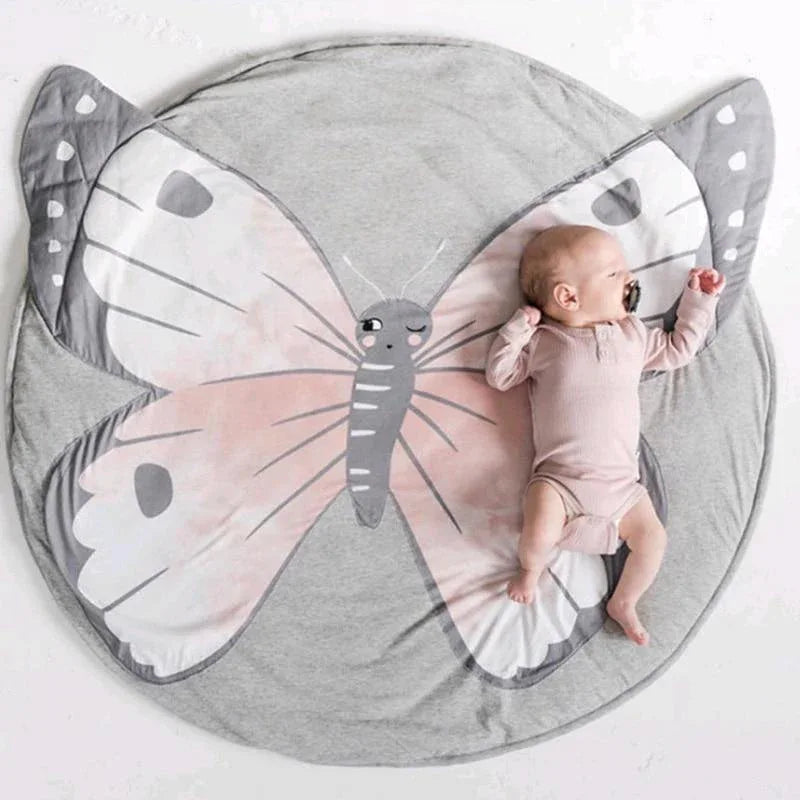Cartoon Baby Play Mats Pad Toddler Kids Crawling Round Carpet Rug Toys Mat For Children Room In elegant Modern Design - BIG FRENCHIES