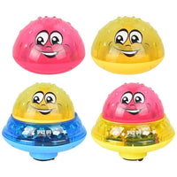 Cool Bath Toys Spray Water Light Rotate with Shower Pool , Toddler Swimming Party Bathroom LED Light With Music for Kids - BIG FRENCHIES