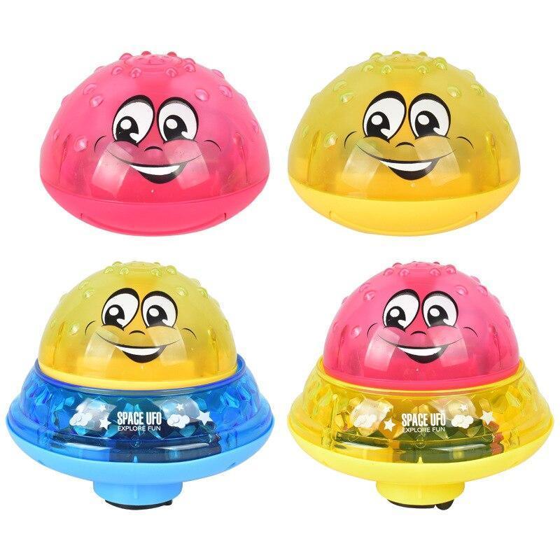Cool Bath Toys Spray Water Light Rotate with Shower Pool , Toddler Swimming Party Bathroom LED Light With Music for Kids - BIG FRENCHIES