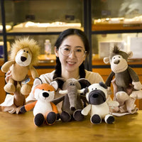 Stuffed Forest Animal Plush Toys – Lion, Tiger, Elephant & More - BIG FRENCHIES