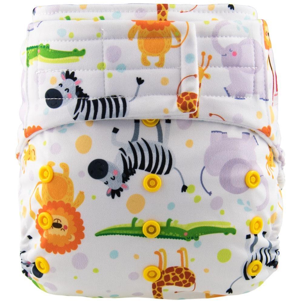 Hook & Loops Pocket Diaper - cloth Inner Waterproof Washable Reusable Baby Diaper For Kids - BIG FRENCHIES