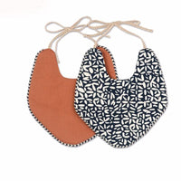 Double-deck Infant Baby Girl Boy Bib Kid Toddler Dinner Feeding Tassel Cotton Linen Burp Cloths - BIG FRENCHIES