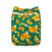 Baby One Size Fits All Reusable Baby Cloth Diaper with Microfiber Insert Diaper For Baby Boys and Baby Girls In Modern New Printed Design - BIG FRENCHIES