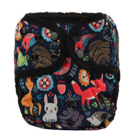 One Size Baby Cloth Diaper Cover Nappy Waterproof Double Gusset Design Adjustable Diapers For Babies - BIG FRENCHIES