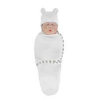 Muslin Swaddle Newborn Organic Cotton Blanket Extract Envelope Baby Sleeping Things Bedding for Boys Girls with a Hat Blanket Bag - BIG FRENCHIES