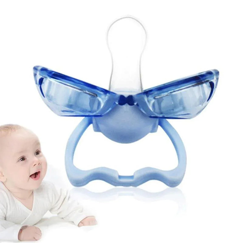 Modern Uniqeu Baby Infant Kids Pacifier Silicone Nipple Cradle Case Holder Travel Storage Cover Anti-drop Pacifiers For Baby and Kids 2 in 1 - BIG FRENCHIES