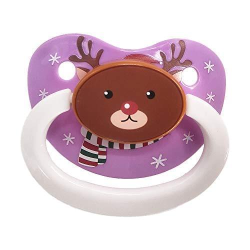 Unicorn Baby Pacifier Christmas Silicone Nipple Teat Cute Printed Animal Pacifier For Kids and Baby - BIG FRENCHIES