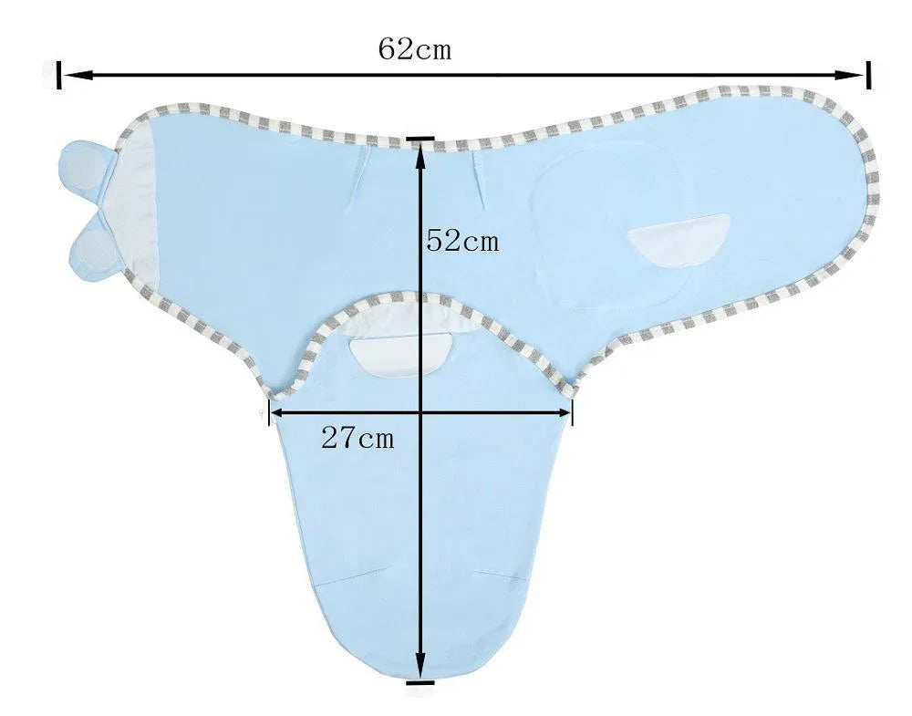 Newborn Wrapping Swaddle Baby Envelop Wrap Blanket Baby Hat Sleeping Bag Set Sleep Bag - BIG FRENCHIES