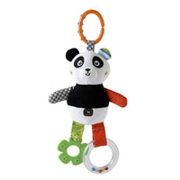 Modern Baby Development Giraffe Animal Hand Bells Rattles Handle Toys Stroller Hanging Teether Baby Toys For Kids - BIG FRENCHIES