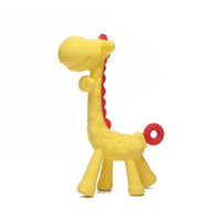 Baby Teethers Cartoon Animal Baby Teething Toy Penguin Silicone Teether Unicorn Pendant Raccoon Accessories - BIG FRENCHIES