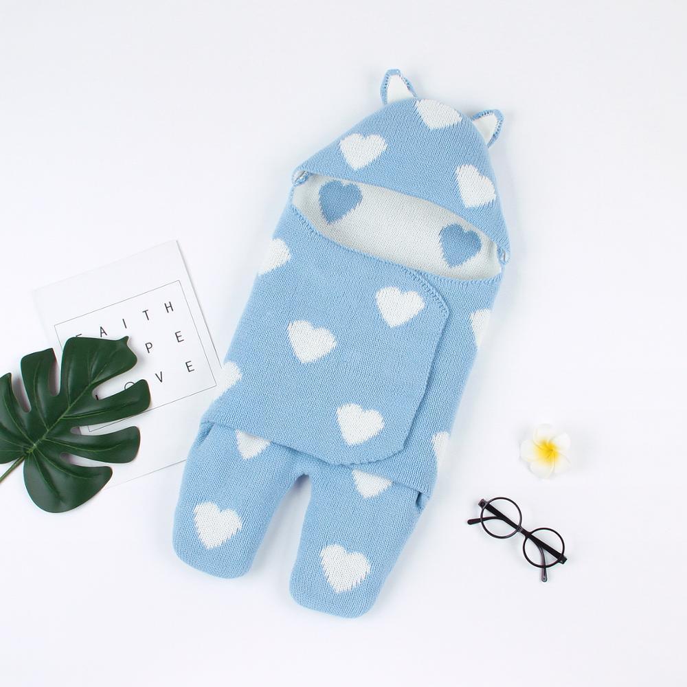 Baby Sleeping Bags Envelope Winter Warm Knitted Sleep sacks for Newborn Infant Stroller Bed Swaddle. - BIG FRENCHIES