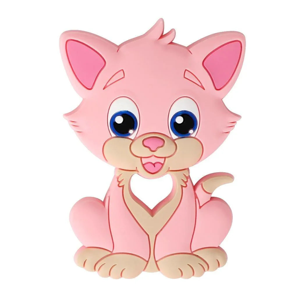 New Animal Style Baby Silicone Teether Food Grade Toys Teething Nursing Silicone BPA Silicone Teether - BIG FRENCHIES