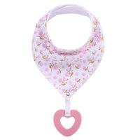 100% Organic Cotton Super Absorbent And Soft Unisex Baby Bandana Drool Bibs And Teething Toys For Newborn - BIG FRENCHIES