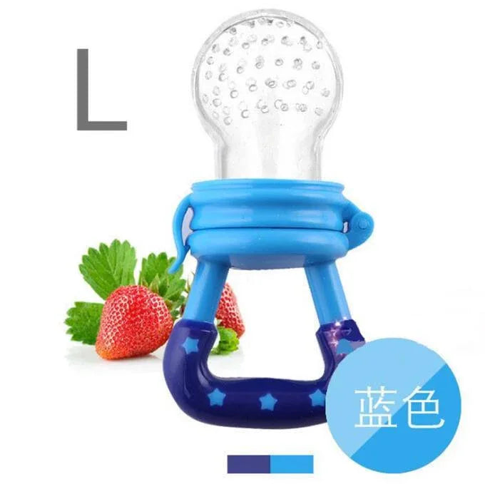 Silicone Baby Pacifier Feeder Cartoon Animal Infant Nipple Holder Newborn Fruit pacifier Tetine Silicona Nipple Bit - BIG FRENCHIES