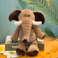 Stuffed Forest Animal Plush Toys – Lion, Tiger, Elephant & More - BIG FRENCHIES