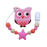 Baby Teething Lovely Koala Owl Horse Cookies Baby Teether Molar Toy Gift Raccoon Food Grade Silicone Beads For Kids and Baby - BIG FRENCHIES