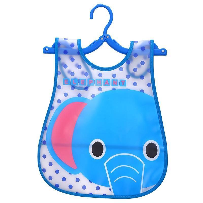 Modern Interesting Cartoon Adjustable Baby Bibs Waterproof Lunch Feeding Bibs Baby Cartoon Feeding Cloth Children Bib For Kids - BIG FRENCHIES