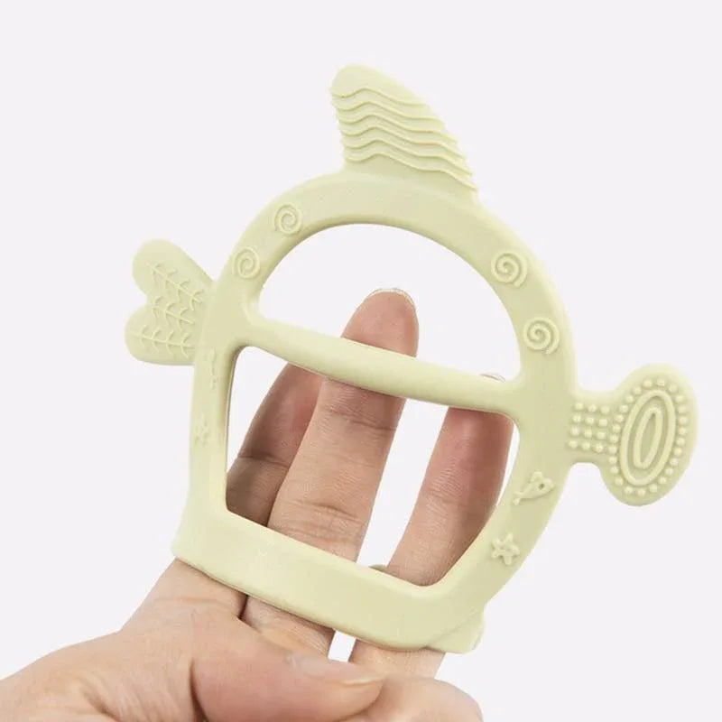 Kids Teething Silicone Baby Nursing Teether Gloves Pacifier Newborn Dental Care Durable Child Sucking Fingers Thumb Teether Toys - BIG FRENCHIES