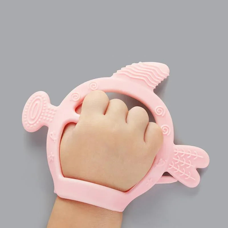 Kids Teething Silicone Baby Nursing Teether Gloves Pacifier Newborn Dental Care Durable Child Sucking Fingers Thumb Teether Toys - BIG FRENCHIES
