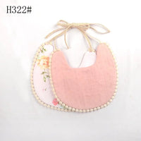 Newborn Baby Boys Girls Cute Saliva Towel Feed e Cotton Bibs Dribble Scarf For Baby Kids - BIG FRENCHIES