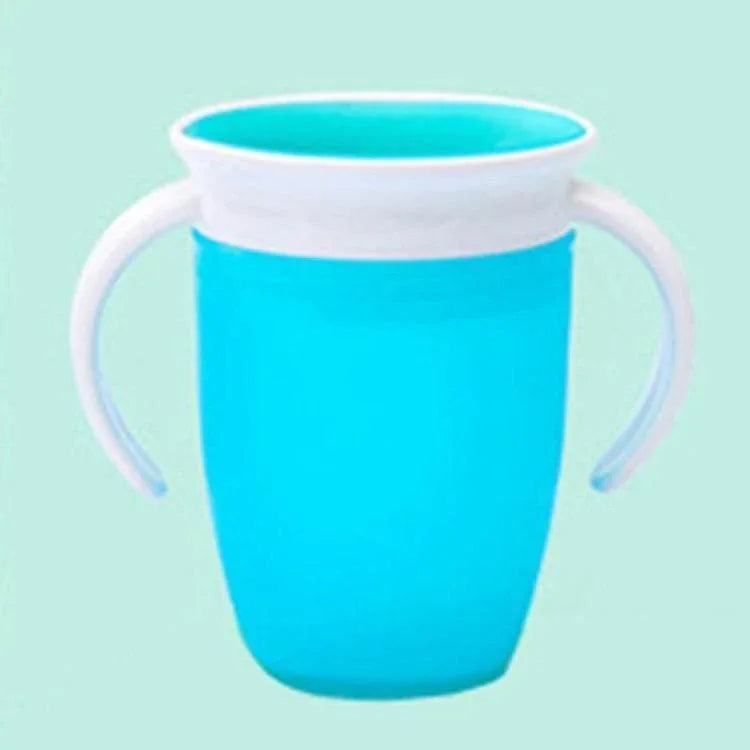 Baby 240ml Leak Proof Rotatable Magic Cup Baby Learning Drinking Cup Child Water Cup Bottle - BIG FRENCHIES