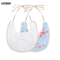 Infant Baby Bib Kid Toddler Dinner Feeding Tassel Double-side Cotton Linen Burp Cloths Saliva Towel For Baby - BIG FRENCHIES