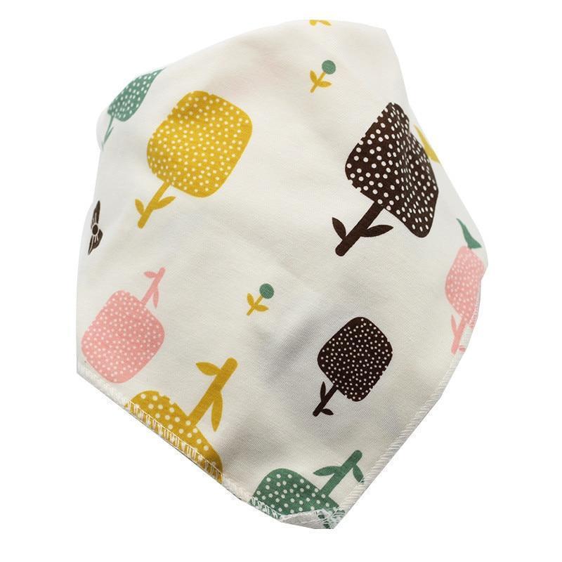 Baby Bibs Triangle Cotton Cartoon Child Bandana Dribble Bibs Newborn Slabber Absorbent Cloth For Baby and Kids - BIG FRENCHIES