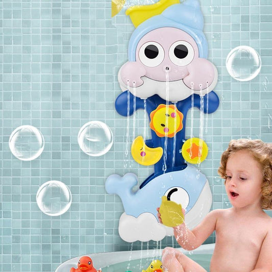 Baby Toys Water Spray Snail Whale Bath Toy for Toddlers Newborns Games Squirting Sprinkler Bathroom Toys For Kids - BIG FRENCHIES