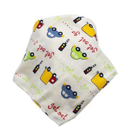 Baby Bibs Triangle Cotton Cartoon Child Bandana Dribble Bibs Newborn Slabber Absorbent Cloth For Baby and Kids - BIG FRENCHIES
