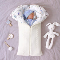 Newborn Infant Baby Knit Sleep Bag Stroller Envelope Blanket Winter Warm Swaddle Wrap Sleeping Bag For Babies - BIG FRENCHIES