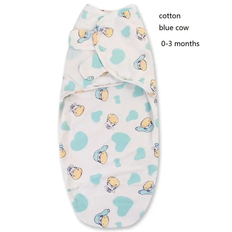 100% Cotton Baby Swaddle Wrap Blanket Newborn Infants Baby Envelop Sleep Bag Sleepsacks For Girls - BIG FRENCHIES