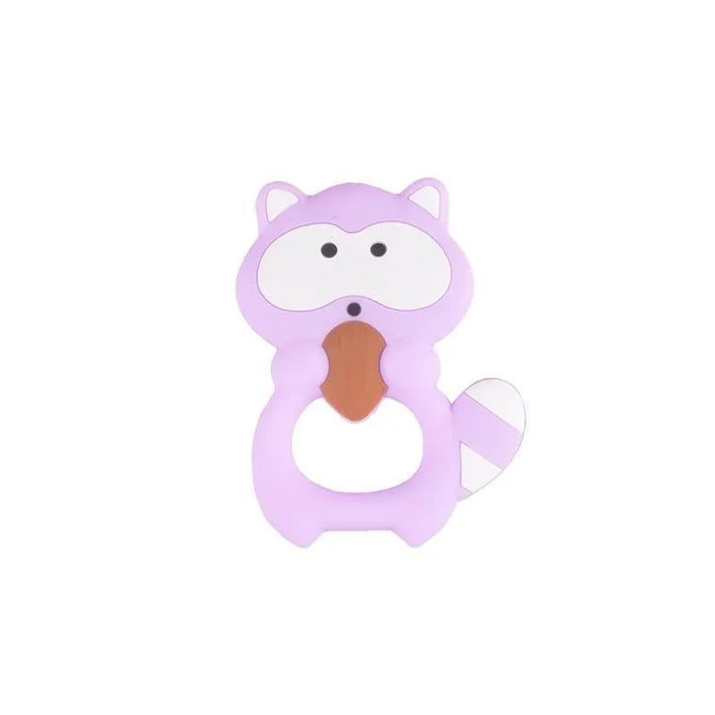 Food Grade Silicone Teethers Animal Fox Koala Teether Baby Silicone Chew Charms Kids Teething Gift Toddler Toys - BIG FRENCHIES