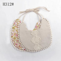 Newborn Baby Boys Girls Cute Saliva Towel Feed e Cotton Bibs Dribble Scarf For Baby Kids - BIG FRENCHIES