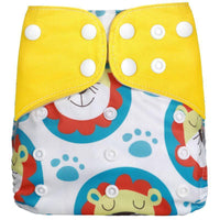 1Pcs Reusable Cloth Diaper Adjustable Baby Nappies Washable Nappy Durable Baby Diaper - BIG FRENCHIES