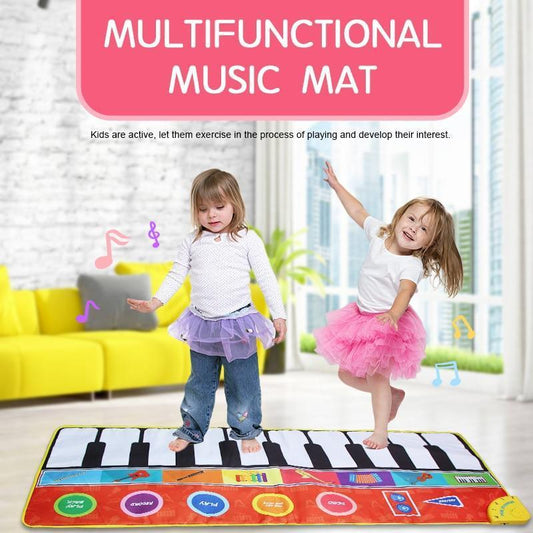 Children Musical Toys Crawling Piano Carpet Educational Toy Kids Baby Touch Play Game Mats Gift For Kids - BIG FRENCHIES