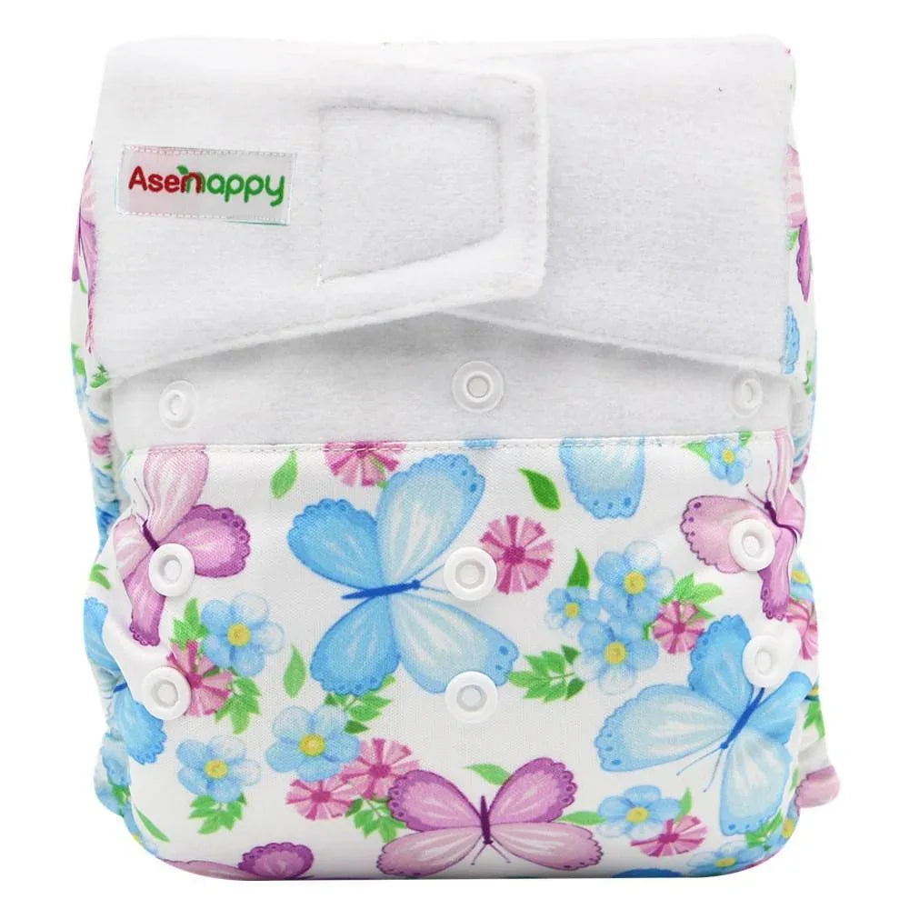 Baby Pocket Cloth Diaper Suede Cloth Inner Washable Reusable Eco-Friendly Nappies Cover Wrap In Modern Elegant Deisgn For Baby - BIG FRENCHIES