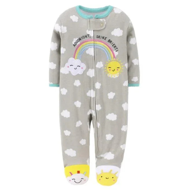 Baby Clothes Newborn Home Wear Cotton Baby Girl Romper Baby Costume Infant Boy Sleep Comfortable Pajamas - BIG FRENCHIES